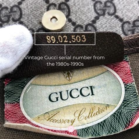 do gucci clothes have serial numbers|gucci bag serial number location.